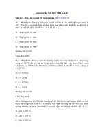 Tải Giải bài tập Vật lý 10 SBT bài 36 - Sự nở vì nhiệt của vật rắn