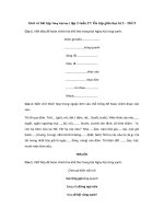 Tải Giải vở bài tập Tiếng Việt lớp 3 tập 2 tuần 27: Ôn tập giữa học kì 2 - Tiết 5 - Giải vở bài tập Tiếng Việt lớp 3 tuần 27