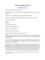 Tải Trắc nghiệm: Văn bản báo cáo - Trắc nghiệm Ngữ văn 7 có đáp án