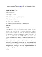 Tải Giải vở bài tập Tiếng Việt lớp 4 tuần 28: Ôn tập giữa học kì 2 - Tiết 8 - Giải sách bài tập Tiếng Việt 4 tập 2