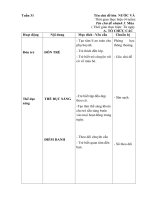 giáo an tuần 31 mùa hè