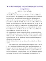 Sáng kiến kinh nghiệm Đề tài: Một số biện pháp nâng cao chất lượng giáo dục trong trường mầmnon-TÁC GIẢ: Phạm Thị Thanh Thủy(trường MN Sao Mai) - Phòng GD&ĐT Huyện Krông Nô - Đắk Nông