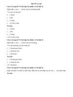 Tải Giải vở bài tập môn Tự nhiên xã hội 3 bài 45: Lá cây - Hướng dẫn giải VBT Tự nhiên và xã hội lớp 3