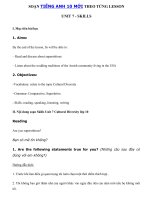 Tải Tiếng Anh 10 Unit 7 Skills - Soạn Tiếng Anh lớp 10 Unit 7 Cultural Diversity trang 19 - 22