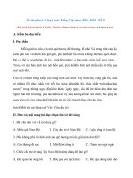 Tải Đề thi giữa kì 1 lớp 4 môn Tiếng Việt năm 2020-2021 - Số 2 - Đề kiểm tra giữa học kì 1 lớp 4 có đáp án