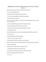 Tải Trắc nghiệm Lịch sử 10 bài 33: Hoàn thành cách mạng tư sản ở châu Âu và Mĩ giữa thế kỉ XIX - Trắc nghiệm Lịch sử 10 bài 33 có đáp án