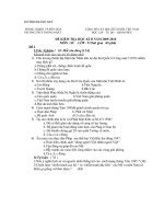 Download Đề Sử lớp 9 HK II