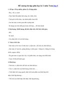 Tải Đề cương ôn tập giữa học kì 2 môn Toán lớp 5 năm 2019 - 2020 - Tài liệu ôn thi giữa học kì 2 môn Toán lớp 5