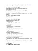 Tải Soạn bài Ôn tập và kiểm tra phần tiếng Việt siêu ngắn - Soạn văn 8 siêu ngắn tập 2