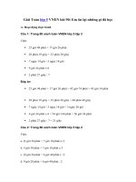 Tải Giải Toán lớp 5 VNEN bài 90: Em ôn lại những gì đã học - Giải bài tập Toán lớp 5