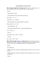 Tải Giải bài tập Hóa 11 nâng cao bài 3 - Axit, bazơ và muối