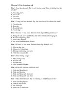 Tải Trắc nghiệm Sinh học 6 chương 8: Các nhóm thực vật - Trắc nghiệm Sinh học 6 có đáp án