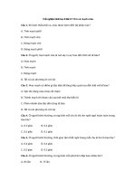 Tải Trắc nghiệm Sinh học 8 Bài 17: Tim và mạch máu - Trắc nghiệm Sinh học 8 Bài 17 có đáp án