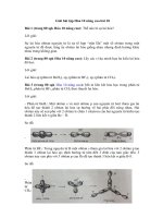 Tải Giải bài tập Hóa 10 nâng cao bài 18 - Sự lai hóa các obitan nguyên tử. Sự hình thành liên kết đơn, liên kết đôi và liên kết ba