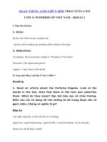 Tải Unit 5 lớp 9 Skills 1 - Tiếng Anh 9 Unit 5 Wonders of Viet Nam | Giải bài tập SGK tiếng Anh 9 mới Unit 5 Skills 1