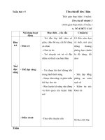 giáo án tuần 5-6 năm hoc 2018-2019