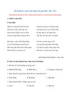 Tải Đề thi giữa kì 1 lớp 5 môn Tiếng Việt năm 2020-2021 - Số 1 - Đề kiểm tra giữa học kì 1 lớp 5 có đáp án