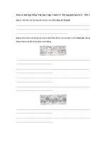 Tải Giải vở bài tập Tiếng Việt lớp 3 tập 2 tuần 27: Ôn tập giữa học kì 2 - Tiết 1 - Giải vở bài tập Tiếng Việt lớp 3 tuần 27