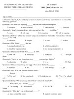 Tải Đề thi thử THPT Quốc gia 2015 môn Tiếng Anh trường THPT Lê Thành Phương, Phú Yên - Đề thi thử đại học 2015 môn Tiếng Anh có đáp án