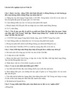 Tải Bài tập trắc nghiệm Lịch sử 9 bài 26 - Bước phát triển mới của cuộc kháng chiến toàn quốc chống thực dân Pháp (1950 - 1953)