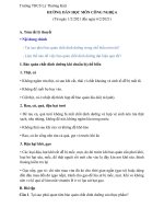 Khối 6: Hướng dẫn học các môn tuần 21