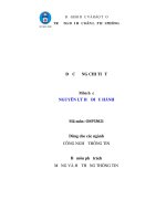 Nguyên lý hệ điều hành