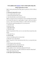 Tải Trắc nghiệm môn Lịch sử 7 bài 24 - Khởi nghĩa nông dân Đàng Ngoài thế kỉ XVIII