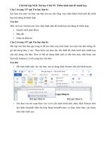 Tải Giải bài tập SGK Tin học 6 bài 19: Thêm hình ảnh để minh họa - Hướng dẫn giải bài tập Tin học lớp 6