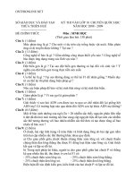 Download Đề thi vào lớp 10 chuyên Sinh học