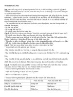 Download Ôn tập HK 2 Sinh học lớp 8