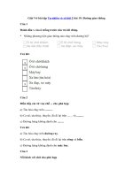 Tải Giải Vở bài tập Tự nhiên và xã hội 2 bài 19: Đường giao thông - Giải VBT môn Tự nhiên và Xã hội lớp 2