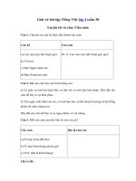 Tải Giải vở bài tập Tiếng Việt lớp 4 tuần 30: Câu cảm - Giải sách bài tập Tiếng Việt 4 tuần 30 - Luyện từ và câu