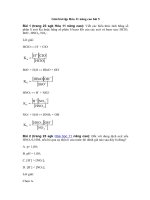 Tải Giải bài tập Hóa 11 nâng cao bài 5 - Luyện tập: Axit, bazơ và muối