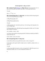 Tải Giải bài tập Hóa 11 nâng cao bài 21 - Hợp chất của cacbon