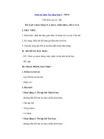 Tải Giáo án môn Âm nhạc lớp 2 - Tiết 8 - Ôn tập ba bài: Thật là hay, Xoè hoa, Múa vui