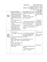 Giáo án tuần 3