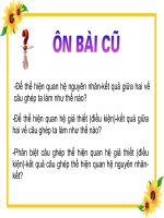 Bài giảng tháng 4: Tiếng Việt khối 5 Luyện từ và câu tiết 2