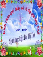 Toán - Phép cộng lớp 5