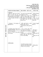 giáo án 3-4 tuổi