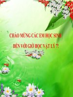 Sự nhiễm điện.