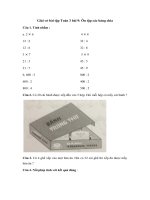 bài 9: Ôn tập các bảng chia