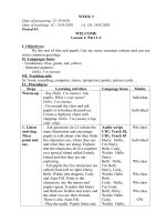 Giáo Án English Discovery 1-2