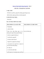 Tải Giáo án Thực hành kĩ năng sống lớp 2 - Bài 4 - Chủ đề 4: Tìm kiếm sự giúp đỡ