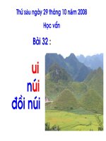 Tuần 8  - Bài 34: ui, ưi