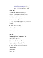 Tải Giáo án môn Âm nhạc lớp 2 - Tiết 17 - Học hát bài Bà Còng Đi Chợ