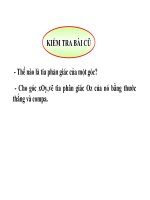 Hình 7- tiết 54-Tinh chat tia phan giac cua mot goc- mai Hằng