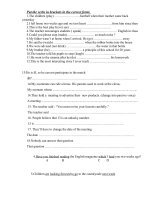 Download Đề kiểm tra 1 tiết tiếng anh khối 12