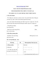 Tải Giáo án Thể dục lớp 2: Bài 9 - Chuyển đội hình hàng dọc thành đội hình vòng tròn và ngược lại - Ôn 4 động tác chung