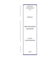 Nghiên cứu ứng dụng nanocellulose trong sản xuất bánh mỳ