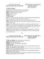 DE CUONG ON TAP-HK1, NAM HOC: 2020 – 2021